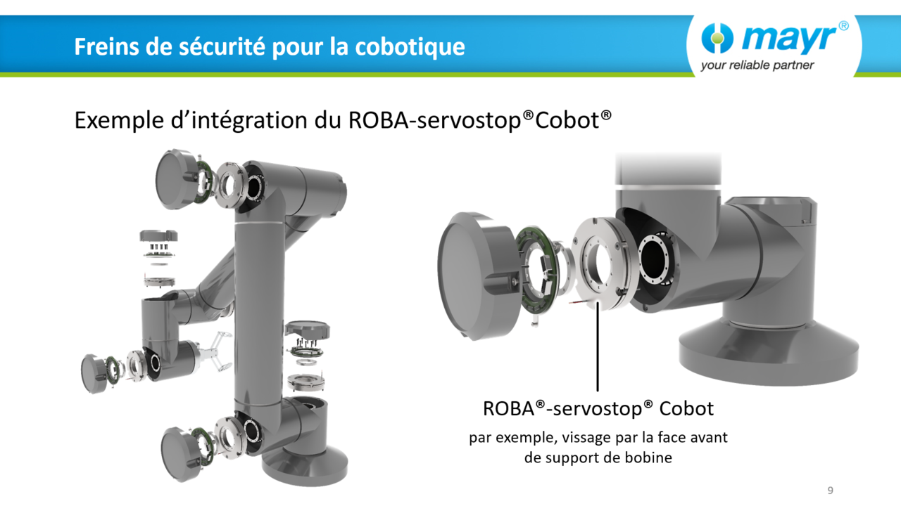 Séminaire Web "Freins de sécurité pour la Robotique/Cobotique" (FR)